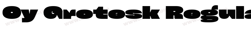 Cy Grotesk Regular字体转换 Cy Grotesk Regular字体转换